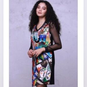 MALOKA artistic designed dress NWT